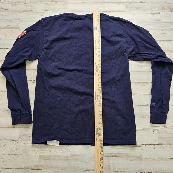 University of Dayton Flyers Graphic Long Sleeve Shirt Mens M Spellout Sleeve - Picture 3 of 4